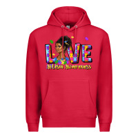 Cardinal love autism awareness Premium Hoodie - JahusDesignShop