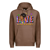 Chestnut love autism awareness Premium Hoodie - JahusDesignShop