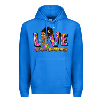 True Royal love autism awareness Premium Hoodie - JahusDesignShop