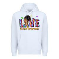 White love autism awareness Premium Hoodie - JahusDesignShop