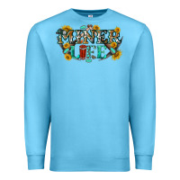 Ocean Blue miner life Premium Sweatshirt - texasbilliewilder