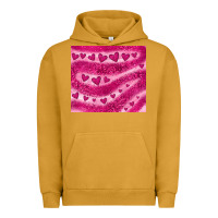 Pigment Peanut Butter pink glitter heart Urban Hoodie - JahusDesignShop