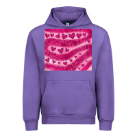 Tulip pink glitter heart Urban Hoodie - JahusDesignShop