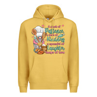 Antique Gold a pinch of patience a dash of kindness a spoonful Premium Hoodie - JahusDesignShop