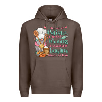 Coffee a pinch of patience a dash of kindness a spoonful Premium Hoodie - JahusDesignShop