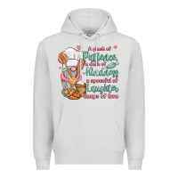 Dove Grey a pinch of patience a dash of kindness a spoonful Premium Hoodie - JahusDesignShop