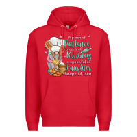 Red a pinch of patience a dash of kindness a spoonful Premium Hoodie - JahusDesignShop