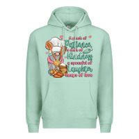 Seafoam a pinch of patience a dash of kindness a spoonful Premium Hoodie - JahusDesignShop