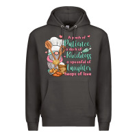 Smoke a pinch of patience a dash of kindness a spoonful Premium Hoodie - JahusDesignShop