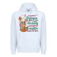 White a pinch of patience a dash of kindness a spoonful Premium Hoodie - JahusDesignShop