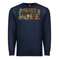 Navy miner wife Premium Sweatshirt - texasbilliewilder