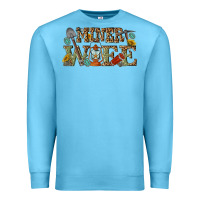Ocean Blue miner wife Premium Sweatshirt - texasbilliewilder
