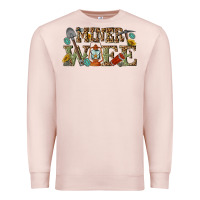 Pale Pink miner wife Premium Sweatshirt - texasbilliewilder