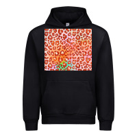 Foreset Green orange leopard glitter Urban Hoodie - JahusDesignShop