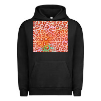 Pigment Black orange leopard glitter Urban Hoodie - JahusDesignShop