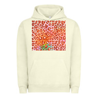 Pigment Pistachio orange leopard glitter Urban Hoodie - JahusDesignShop
