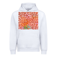 White orange leopard glitter Urban Hoodie - JahusDesignShop