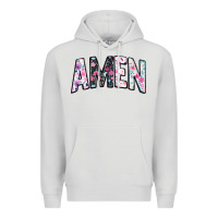 Dove Grey amen Premium Hoodie - JahusDesignShop