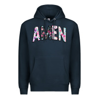 Navy amen Premium Hoodie - JahusDesignShop