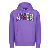 Purple amen Premium Hoodie - JahusDesignShop