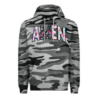 Slate Camo amen Premium Hoodie - JahusDesignShop