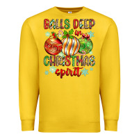 Lemon balls deep in christmas spirit Premium Sweatshirt - Zillion Design Studio