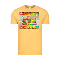 Vintage Mustard hello summer ice coffee Vintage Tee - Artiststas