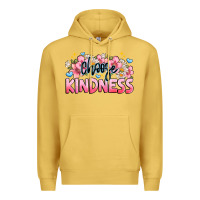 Antique Gold Choose kindness Premium Hoodie - JahusDesignShop