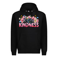 Black Choose kindness Premium Hoodie - JahusDesignShop
