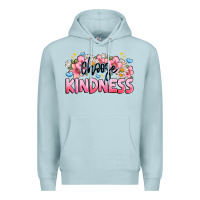 Blue Mist Choose kindness Premium Hoodie - JahusDesignShop