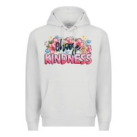 Dove Grey Choose kindness Premium Hoodie - JahusDesignShop