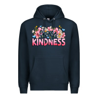 Navy Choose kindness Premium Hoodie - JahusDesignShop