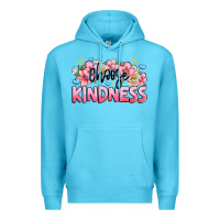 Ocean Blue Choose kindness Premium Hoodie - JahusDesignShop