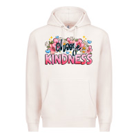 Pale Pink Choose kindness Premium Hoodie - JahusDesignShop