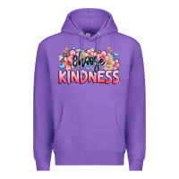Purple Choose kindness Premium Hoodie - JahusDesignShop