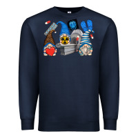 Navy mri gnomes Premium Sweatshirt - Zillion Design Studio