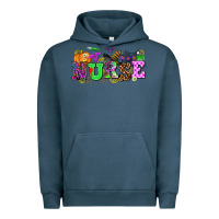 Pigment Midnight Navy halloween nurse Urban Hoodie - AdoDesignShop