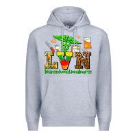 Heather Grey lvn juneteenth licensed vocational nurse with croc Premium Hoodie - AdoDesignShop