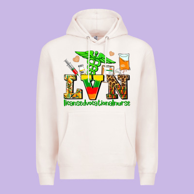 Lvn Juneteenth Licensed Vocational Nurse With Croc Premium Hoodie Designed By Adodesignshop