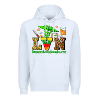 White lvn juneteenth licensed vocational nurse with croc Premium Hoodie - AdoDesignShop