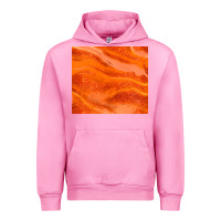 Fuchsia Pink orange glitter Urban Hoodie - JahusDesignShop