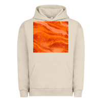 Pigment French Oak orange glitter Urban Hoodie - JahusDesignShop