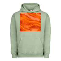 Pigment Oil Green orange glitter Urban Hoodie - JahusDesignShop