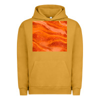 Pigment Peanut Butter orange glitter Urban Hoodie - JahusDesignShop