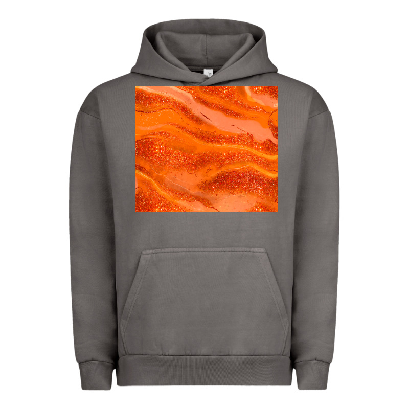 Orange Glitter Urban Hoodie by JahusDesignShop | Teevron