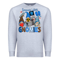 Heather Grey scannin' with my gnomies Premium Sweatshirt - Zillion Design Studio