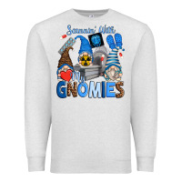 Oatmeal Heather scannin' with my gnomies Premium Sweatshirt - Zillion Design Studio