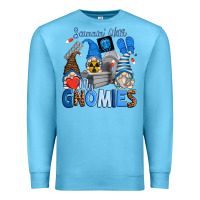 Ocean Blue scannin' with my gnomies Premium Sweatshirt - Zillion Design Studio