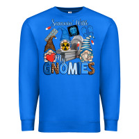 True Royal scannin' with my gnomies Premium Sweatshirt - Zillion Design Studio