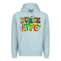 Blue Mist juneteenth nurse life Premium Hoodie - AdoDesignShop